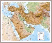 CT00799_M_PINAL - Middle East Wall Map Physical