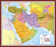 CT00798_M_PINOK - Middle East Wall Map Political