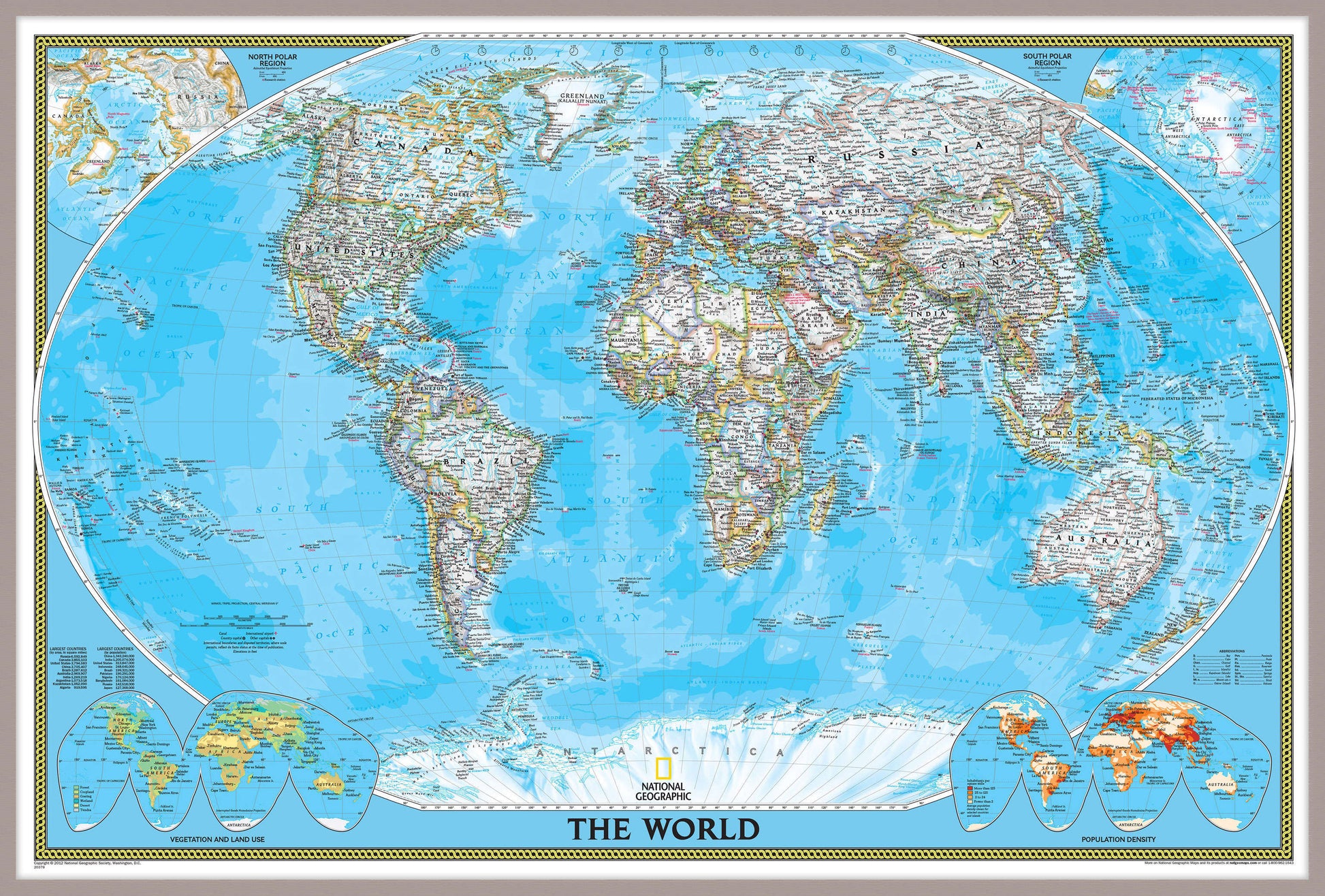 NG01093_L_MGFAL - National Geographic World Classic Map