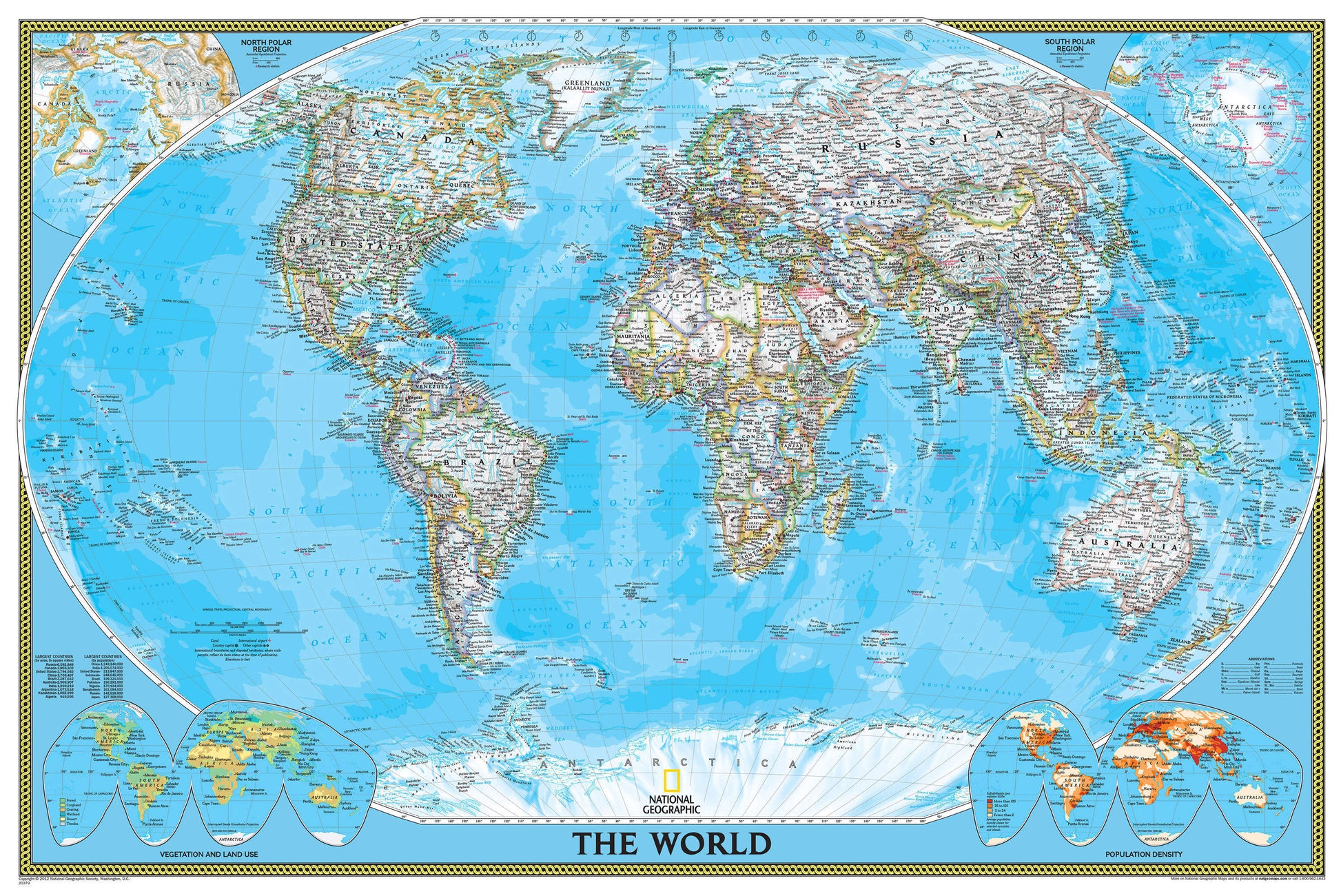 NG01093_L_CANRL - National Geographic World Classic Map