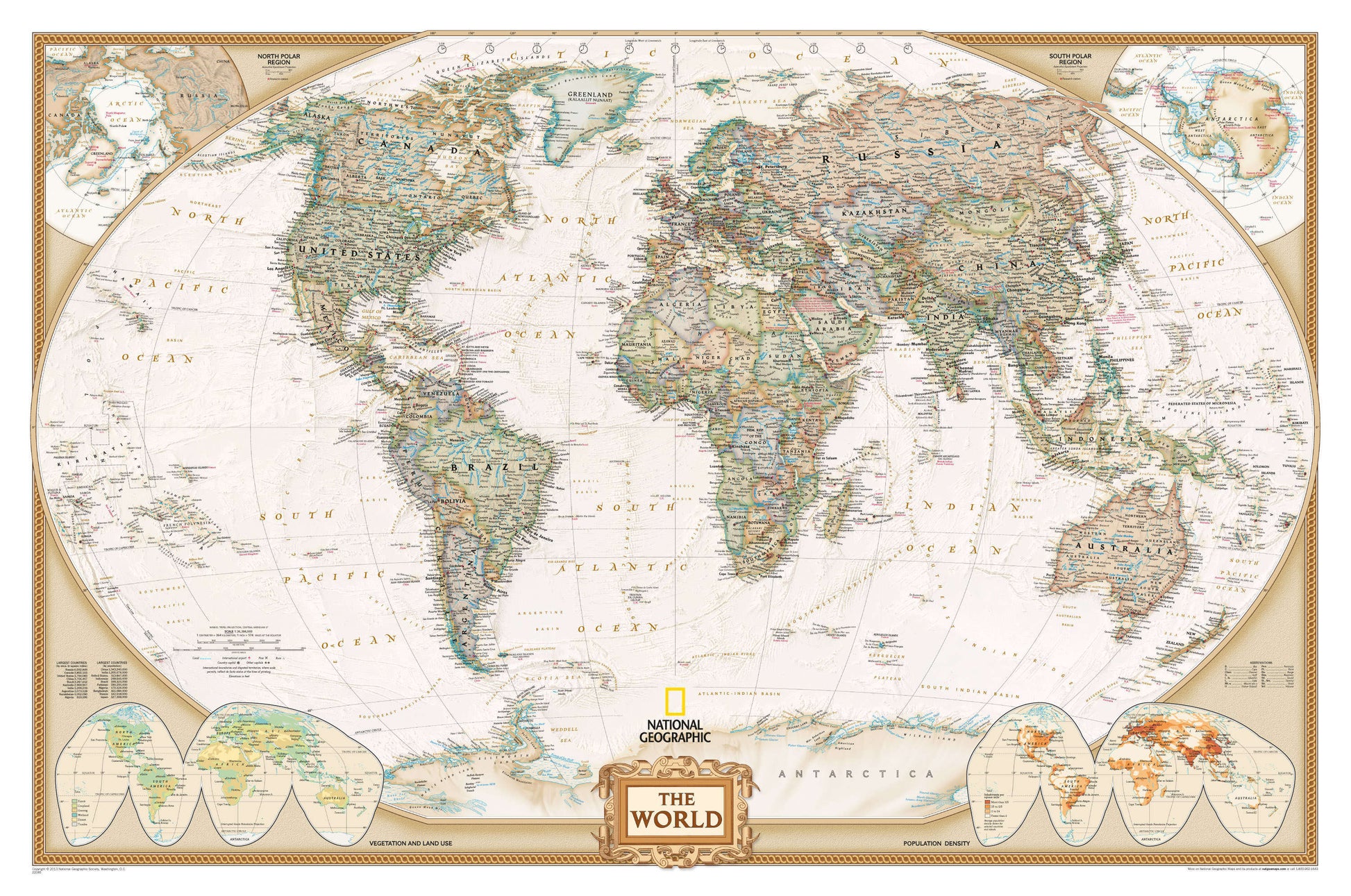 NG01096_L_LAMIN - National Geographic World Executive Map