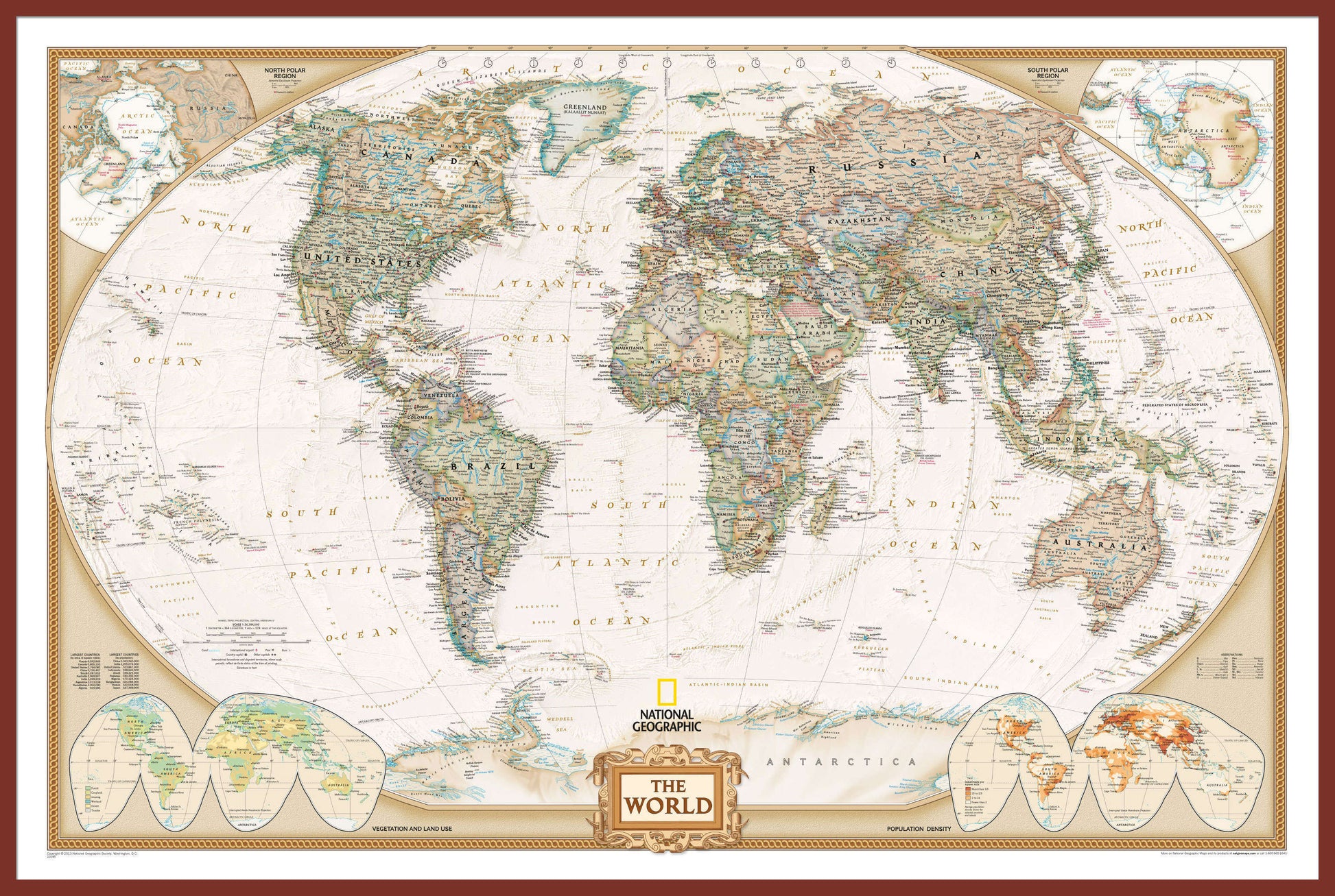 NG01096_L_LBDOK - National Geographic World Executive Map