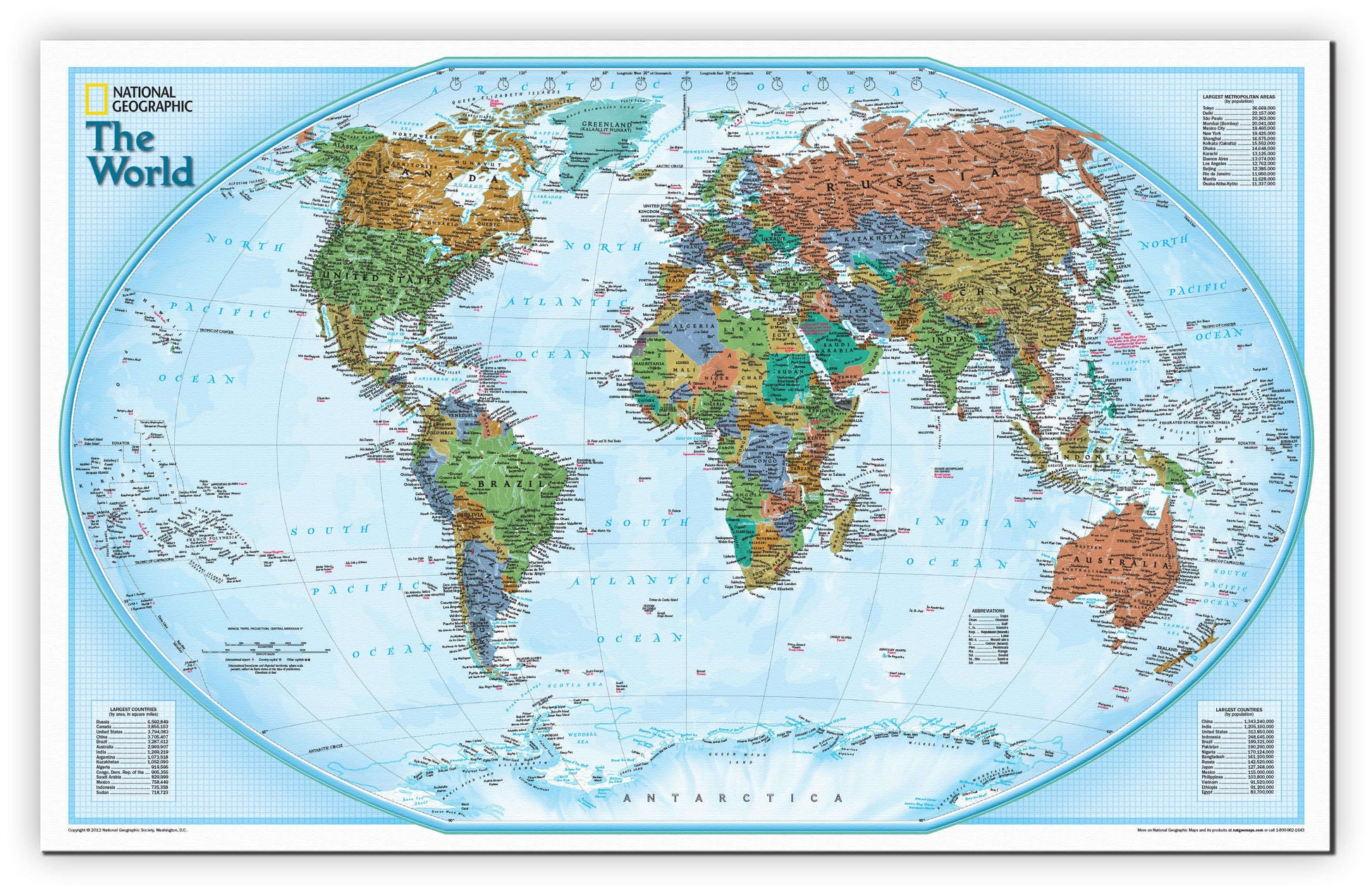 NG01099_L_CANVA - National Geographic World Explorer Map