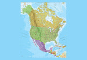 WP01551_X_WPSAM - North America Political Map Wallpaper