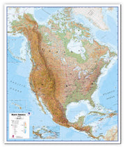 CT00411_L_CANVA - North America Wall Map Physical