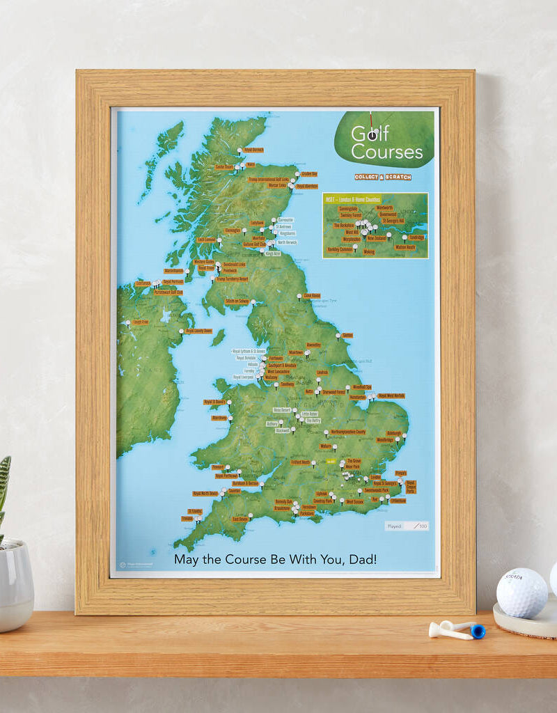 Personalised UK Maps