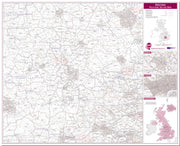 UK00782_L_LMBRD - Oxford Postcode Sector Map