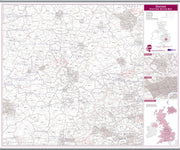 UK00782_L_LAMHB - Oxford Postcode Sector Map