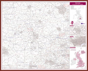 UK00782_L_LBDOK - Oxford Postcode Sector Map