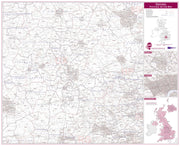UK00782_L_PAPER - Oxford Postcode Sector Map