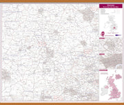 UK00782_L_LWDHB - Oxford Postcode Sector Map