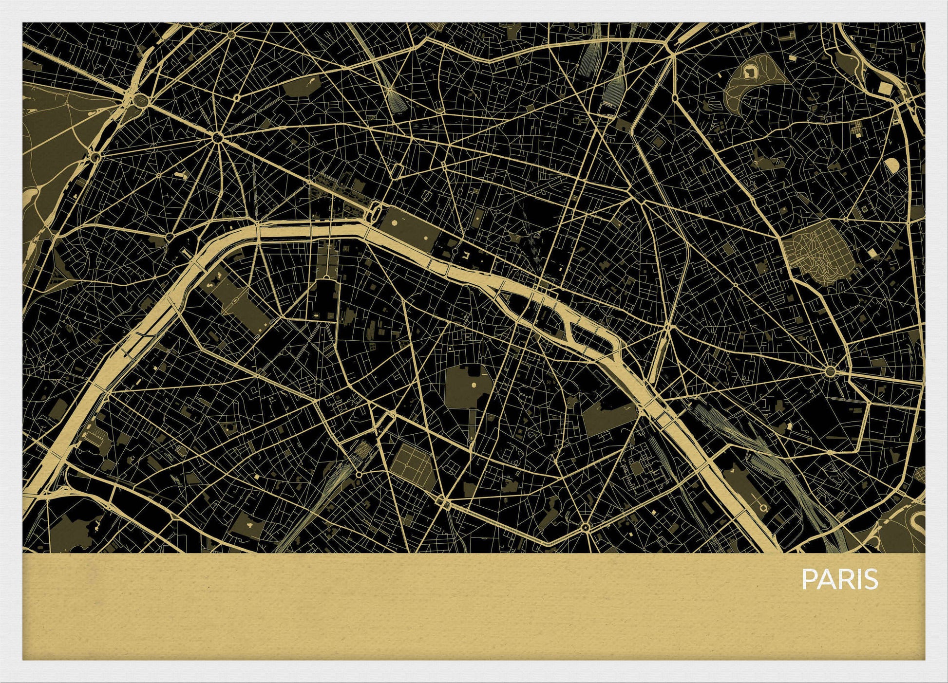 LS01566_S_WDWHI - Paris City Street Map Print Straw