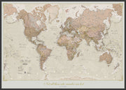 PS01164_L_LBWBL - Personalised Antique World Map