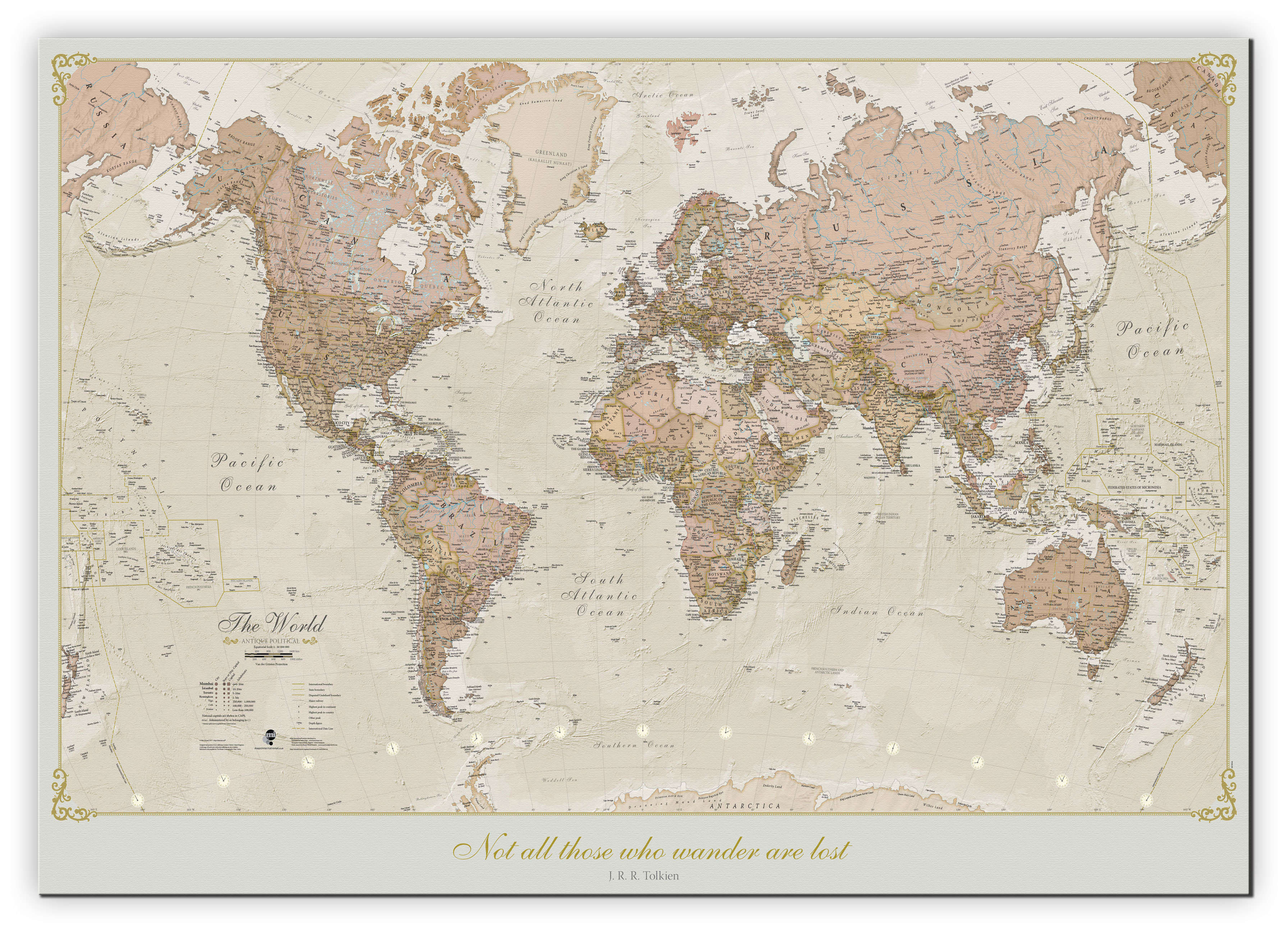 PS01164_H_CANVA - Personalised Antique World Map