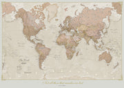 PS01164_S_PAPER - Personalised Antique World Map
