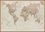 PS01164_L_WDTEA - Personalised Antique World Map