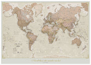 PS01164_L_LBWWH - Personalised Antique World Map