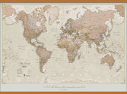 PS01164_H_LWDHB - Personalised Antique World Map
