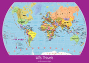 PS01426_M_LAMIN - Personalised Child's World Map