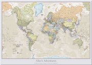 PS01192_H_LMBRD - Personalised Classic World Map