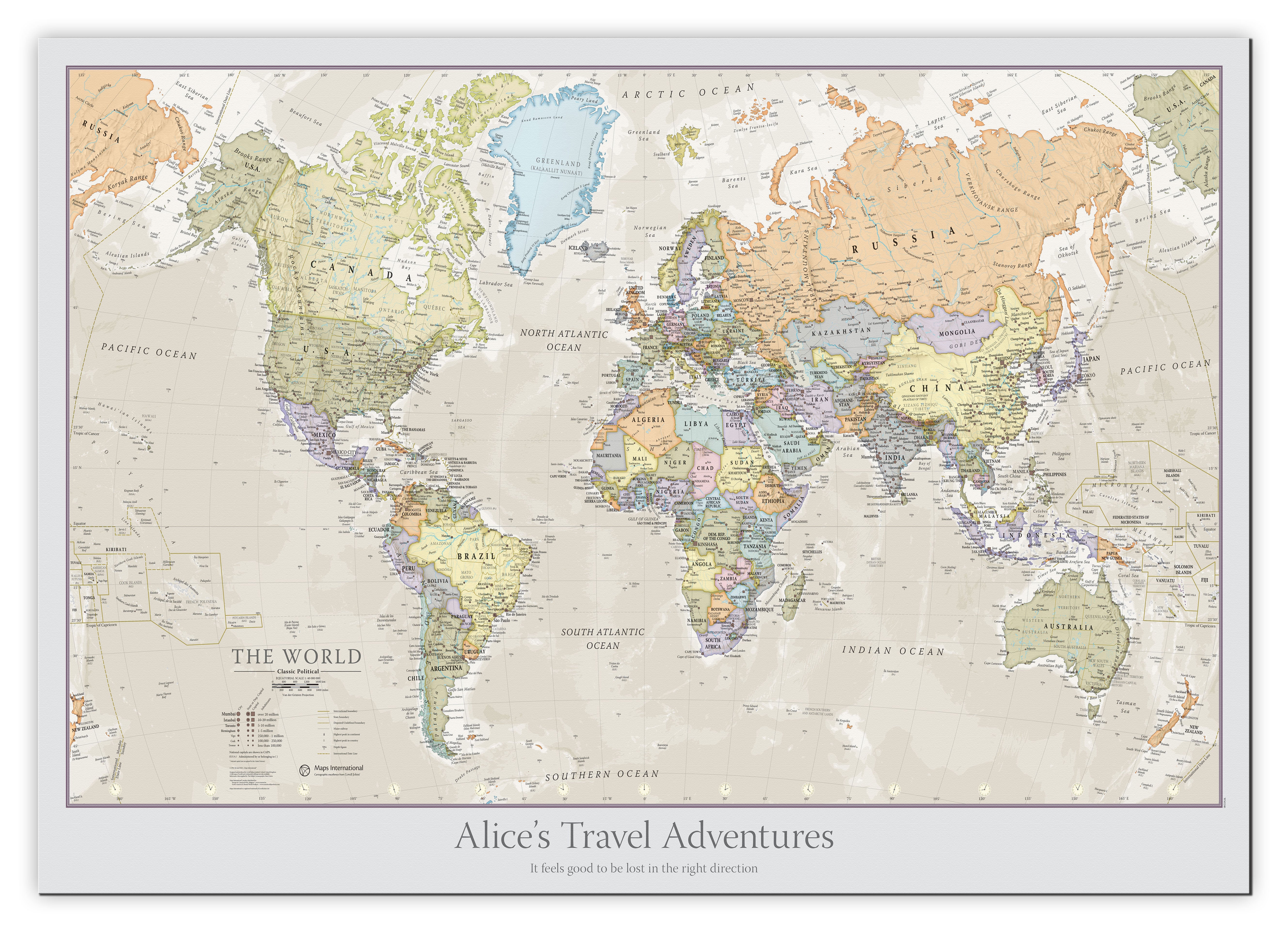 PS01192_S_CANVA - Personalised Classic World Map