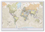 PS01192_M_CANVA - Personalised Classic World Map