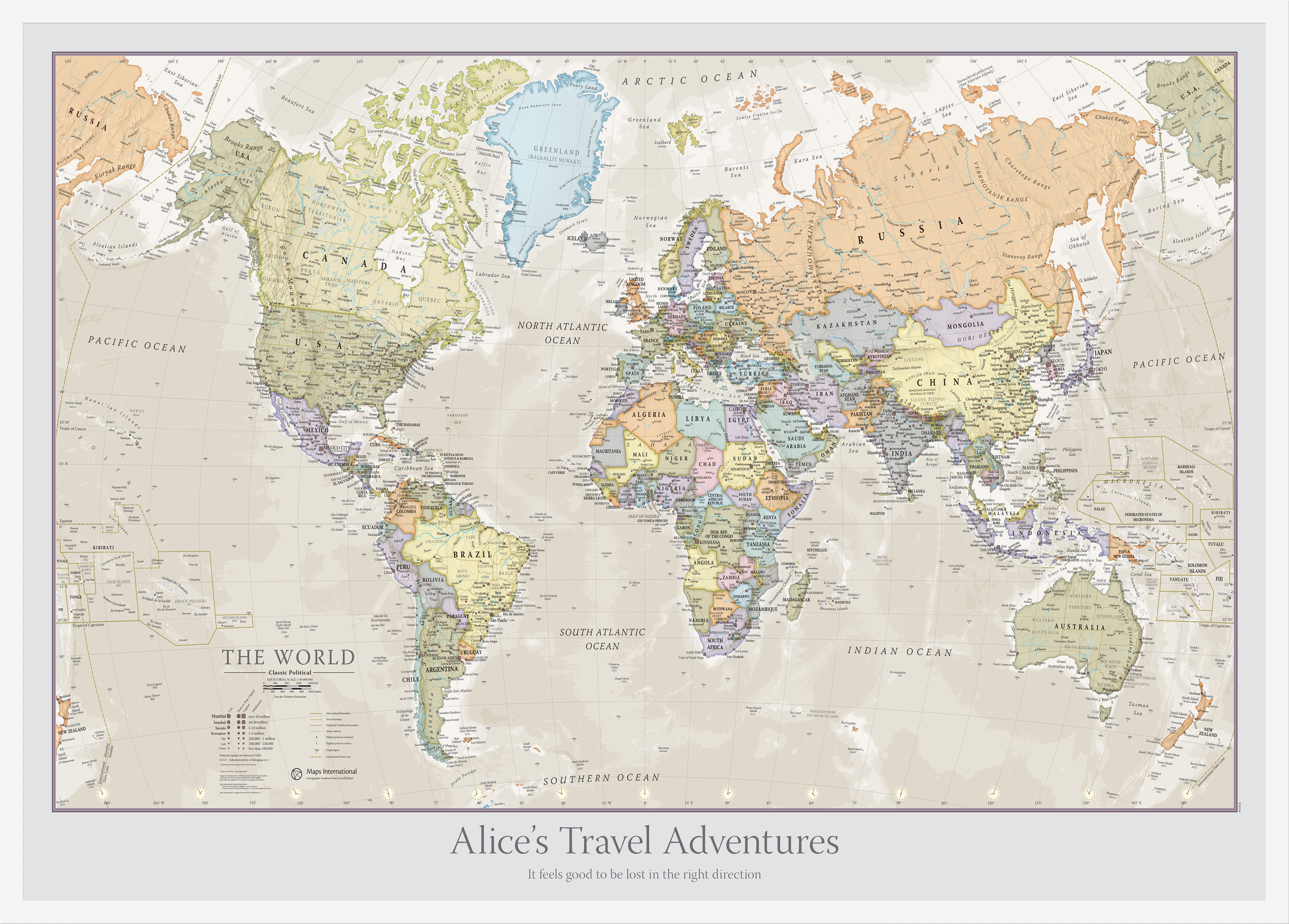 PS01192_M_WDWHI - Personalised Classic World Map