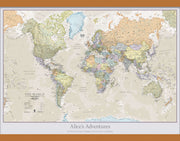 PS01192_S_LWDHB - Personalised Classic World Map