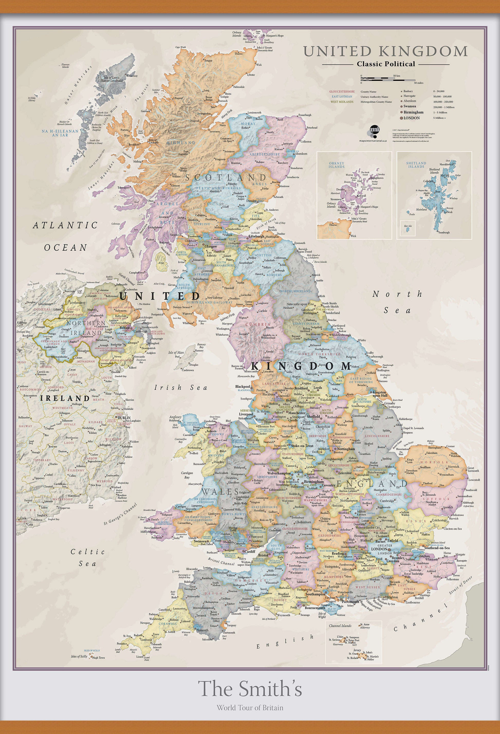 PS01636_H_CWDHB - Personalised UK Classic Wall Map