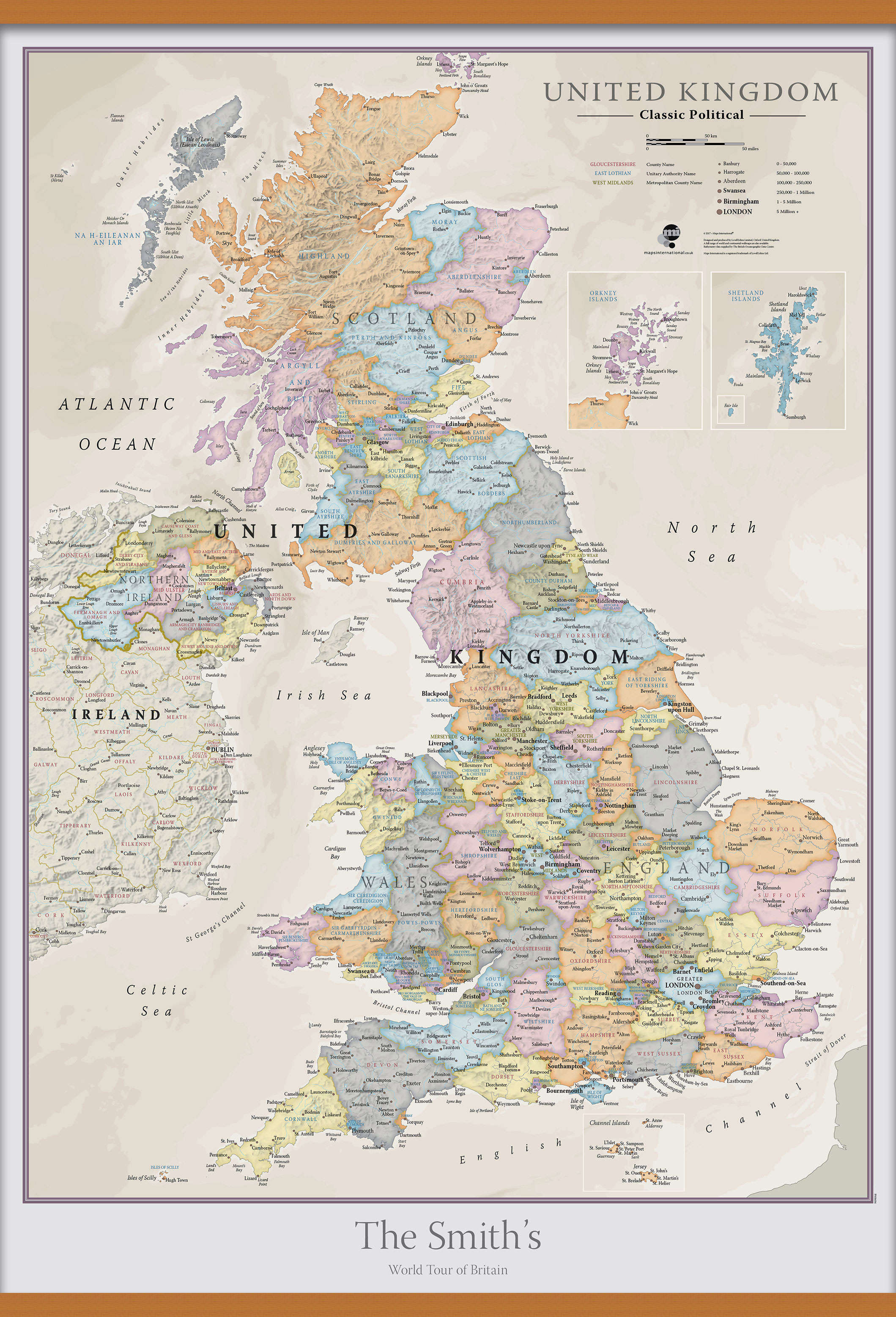 PS01636_L_LWDHB - Personalised UK Classic Wall Map