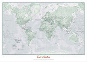 PS01227_L_WDWHI - Personalised World Is Art - Wall Map Rustic