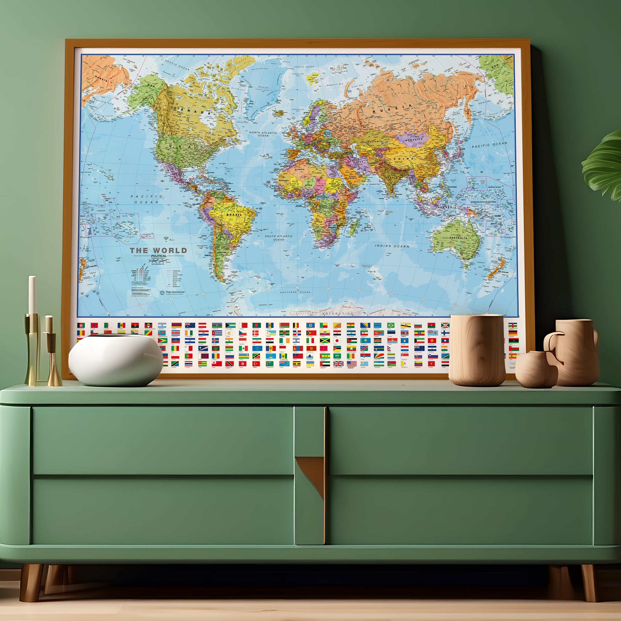 Political World Maps