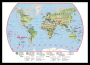 WM00415_S_PINBL - Primary World Wall Map Environmental