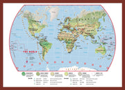 WM00415_S_PINOK - Primary World Wall Map Environmental