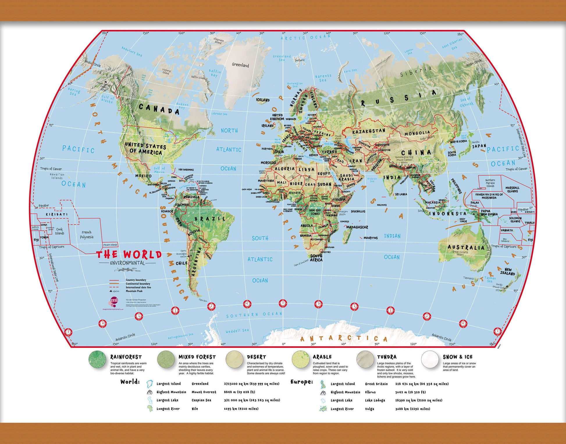 WM00415_S_LWDHB - Primary World Wall Map Environmental
