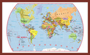 WM00797_M_PINOK - Primary World Wall Map Political