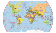 WM00797_L_CANRL - Primary World Wall Map Political