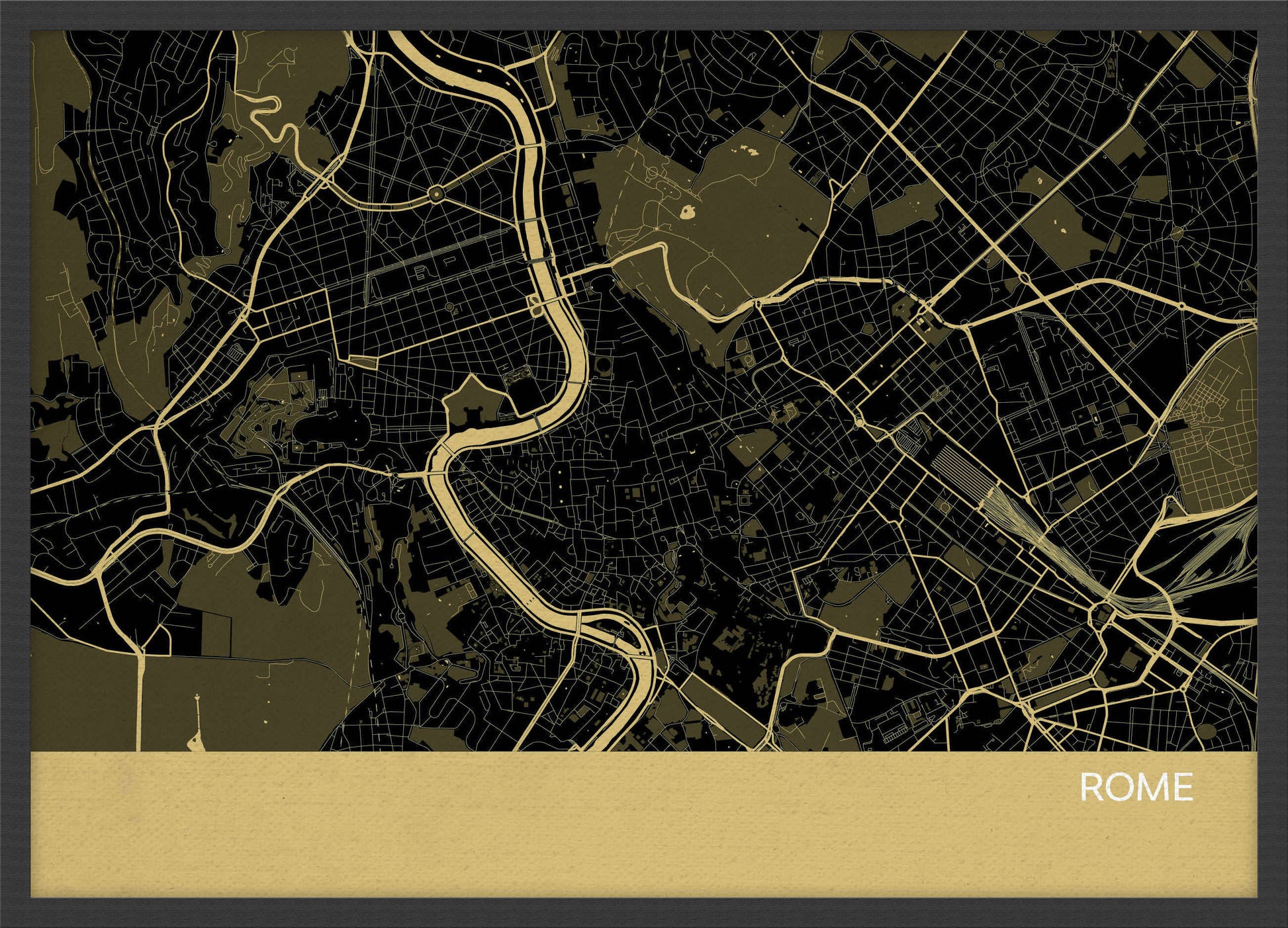 LS01570_S_WDBLA - Rome City Street Map Print Straw