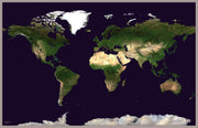 WM00875_L_LBDAL - Satellite Map of the World