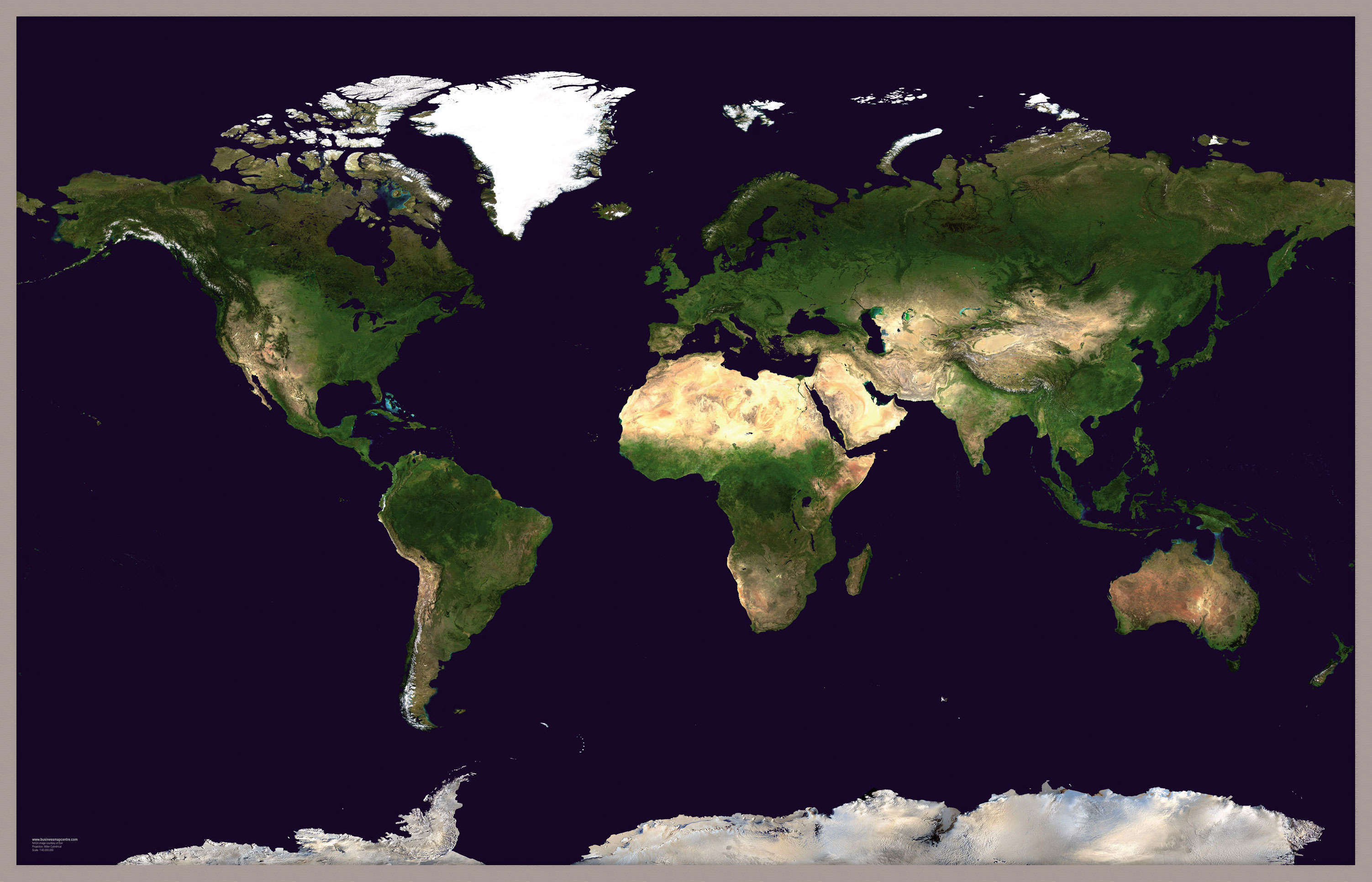 WM00875_L_MGFAL - Satellite Map of the World