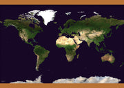 WM00875_M_CWDHB - Satellite Map of the World