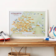 CT01688_S_BWWHI - Scratch Off European Football Grounds Print
