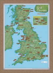 UK01619_3_BWOAK - Scratch Off UK Golf Courses Print