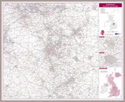 UK00785_L_LBDAL - Sheffield Postcode Sector Map