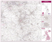 UK00785_L_LMBRD - Sheffield Postcode Sector Map