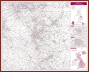 UK00785_L_LBDOK - Sheffield Postcode Sector Map