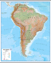 CT00412_L_LAMHB - South America Wall Map Physical