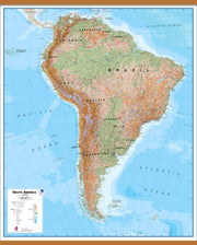 CT00412_L_CWDHB - South America Wall Map Physical