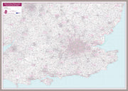 UK00036_L_LBDAL - South East England Postcode District Map