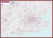 UK00036_L_LBDOK - South East England Postcode District Map